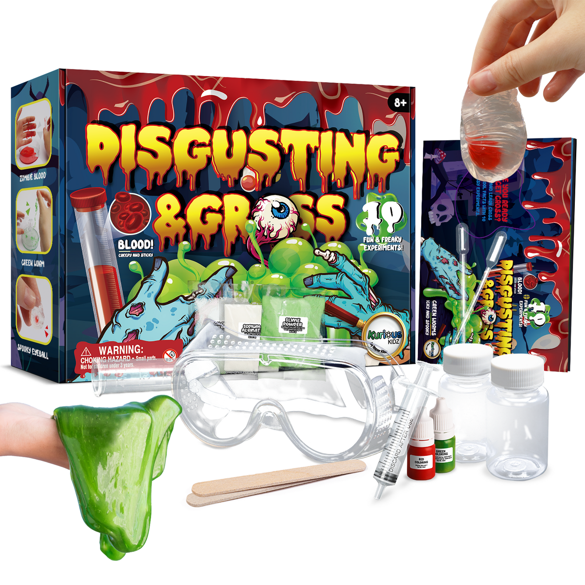 Discusting & Gross Science Kit Kapper Kidz - Eleganter
