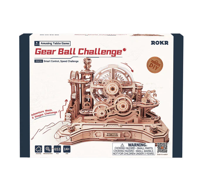 Marble Run Gearball Scramble ROKR - Games Wholesale