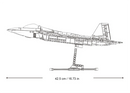 F-22A-S Raptor 1/44 Scale 764 Pcs Sluban - Belta Brands