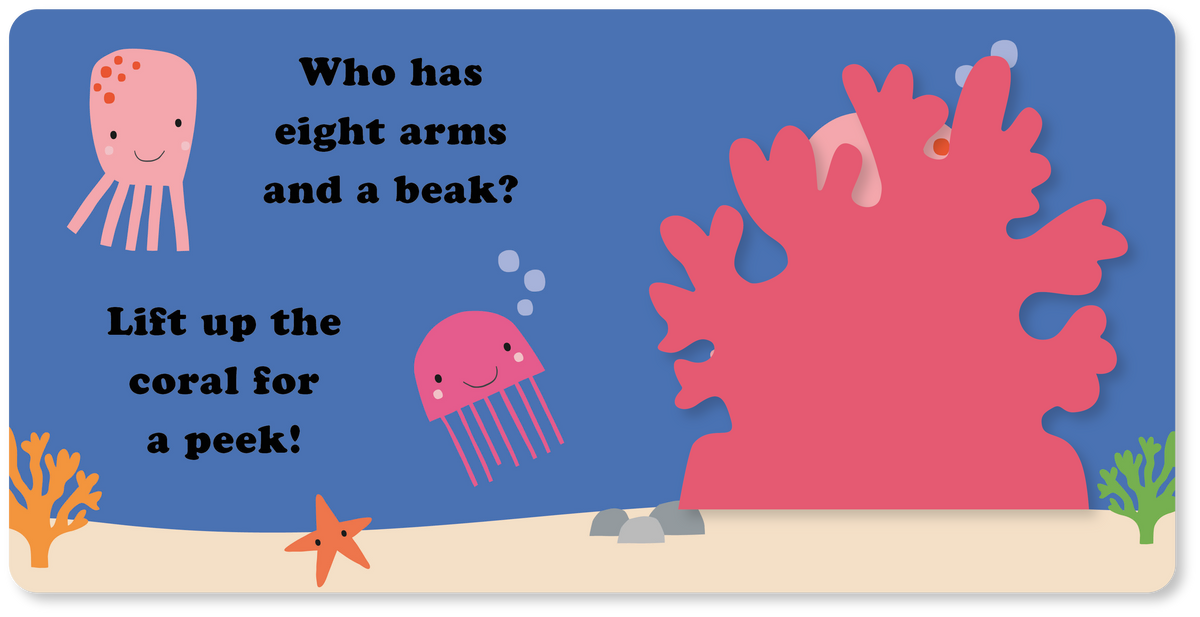 Fuzzy Friends Hide & Seek Ocean - Mishmashed