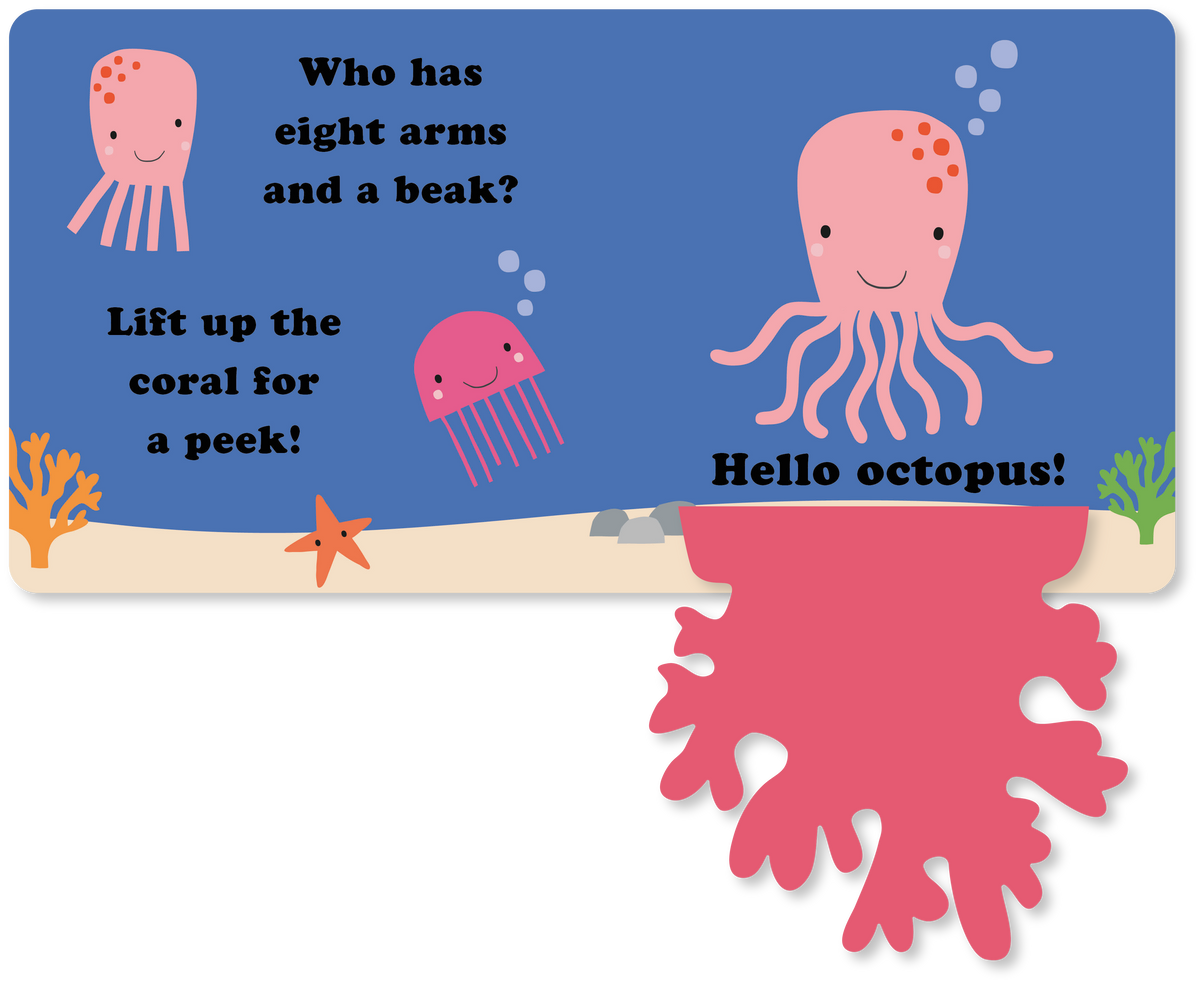 Fuzzy Friends Hide & Seek Ocean - Mishmashed