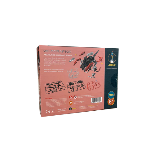 Armoured Dinosaur small Robot Velociraptor - Johnco