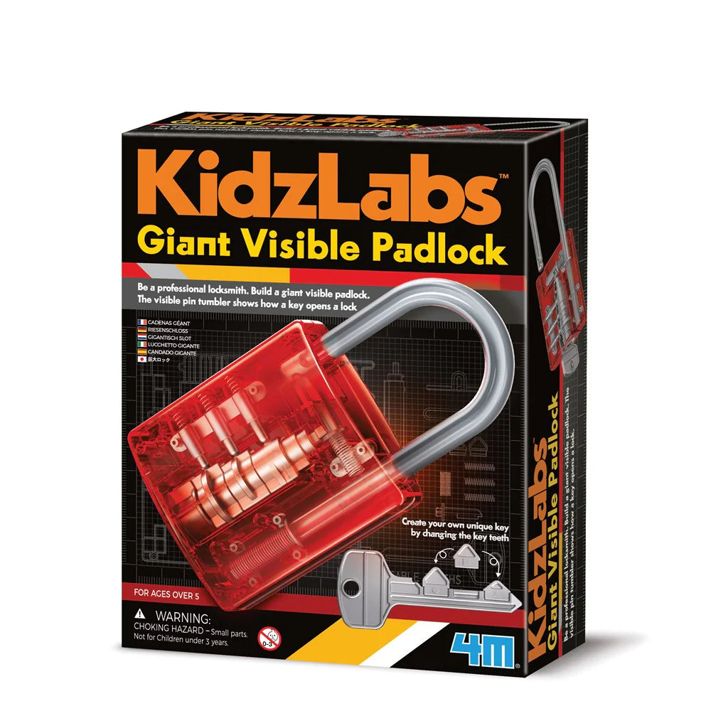 Giant Visable Padlock - Kidzlabs