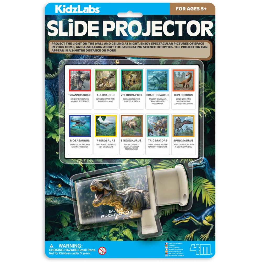 Kidzlabs Slide Projector Ancient Dinosaurs - Johnco