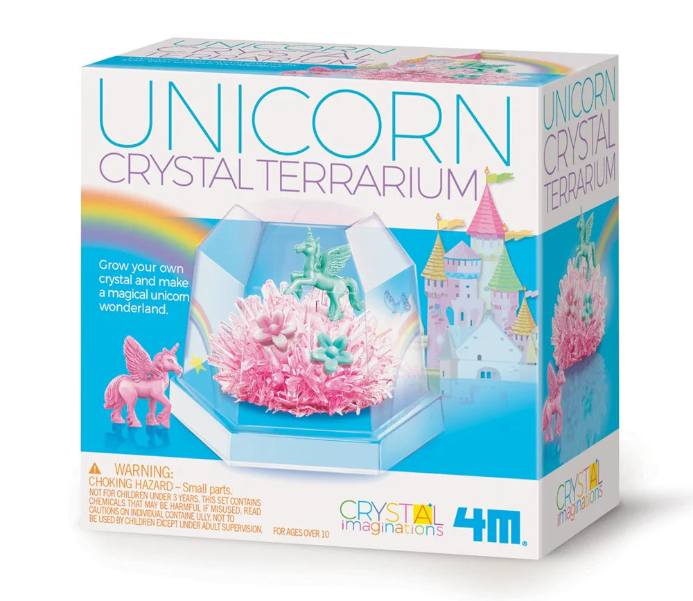 Crystal Terrarium Unicorn 4M - Johnco