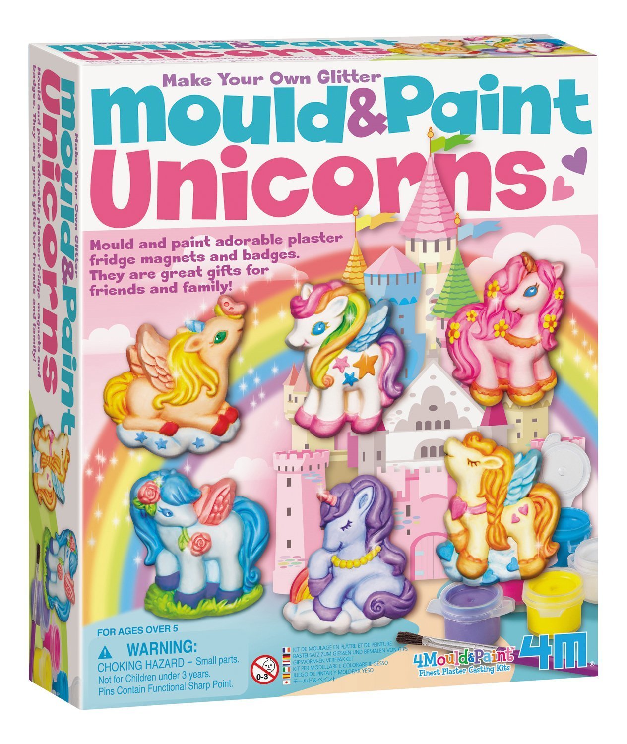 Mould & Paint Unicorns - 4M