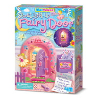 4M KidzMaker Starlit Light-Up Fairy Door kit - Johnco