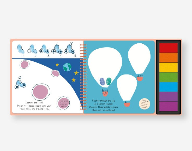 Finger Print Fun Vehicles - Really decent Books