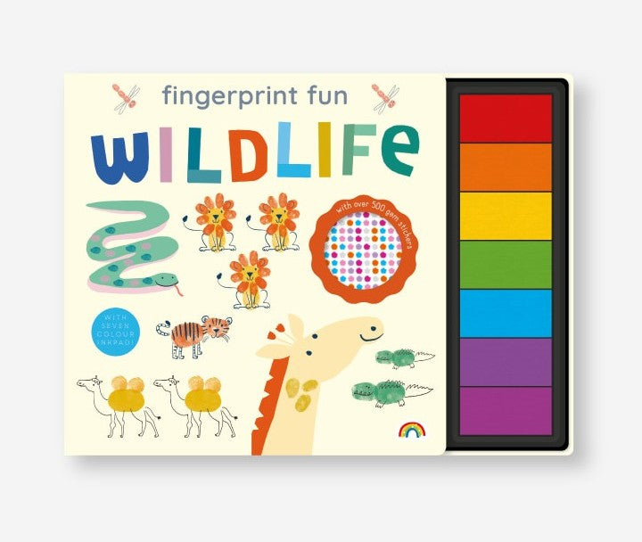 Finger Print Fun Wildlife - Really decent Books