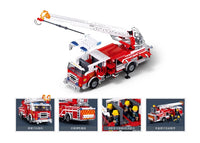 Fire Truck Scale 1/35 185 Pcs Sluban - Belta Brands