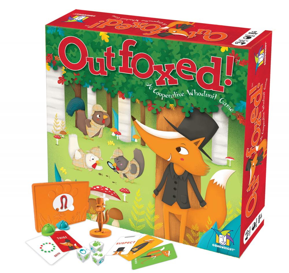 Outfoxed Gamewright - Lets Play Games