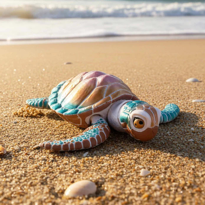 Fidgi Green Sea Turtle - Heebie Jeebies
