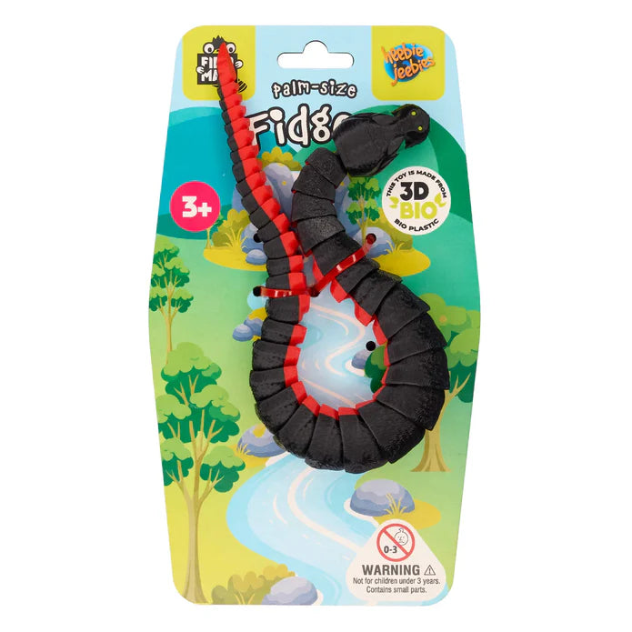 Fidgi Red Bellied Black Snake - Heebie Jeebies