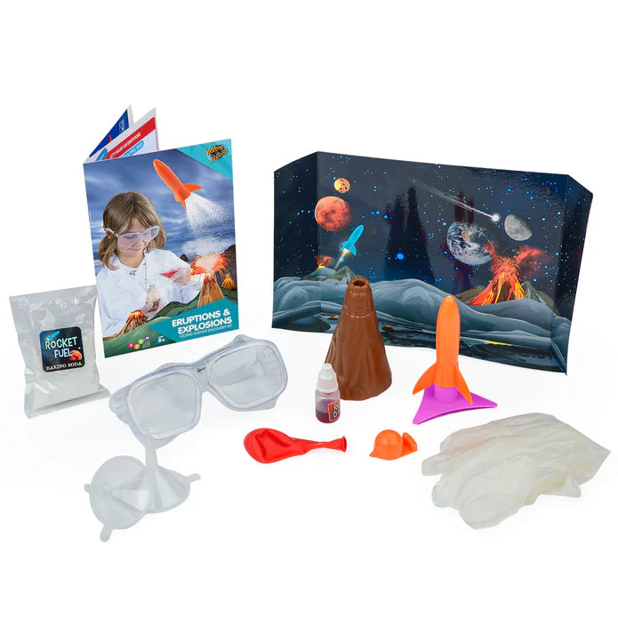Science Kit Eruptions & Explosions - Heebie Jeebies