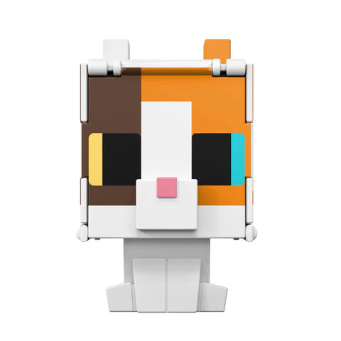Minecraft Flippin’ Figs – Calico Cat + British Shorthair Cat