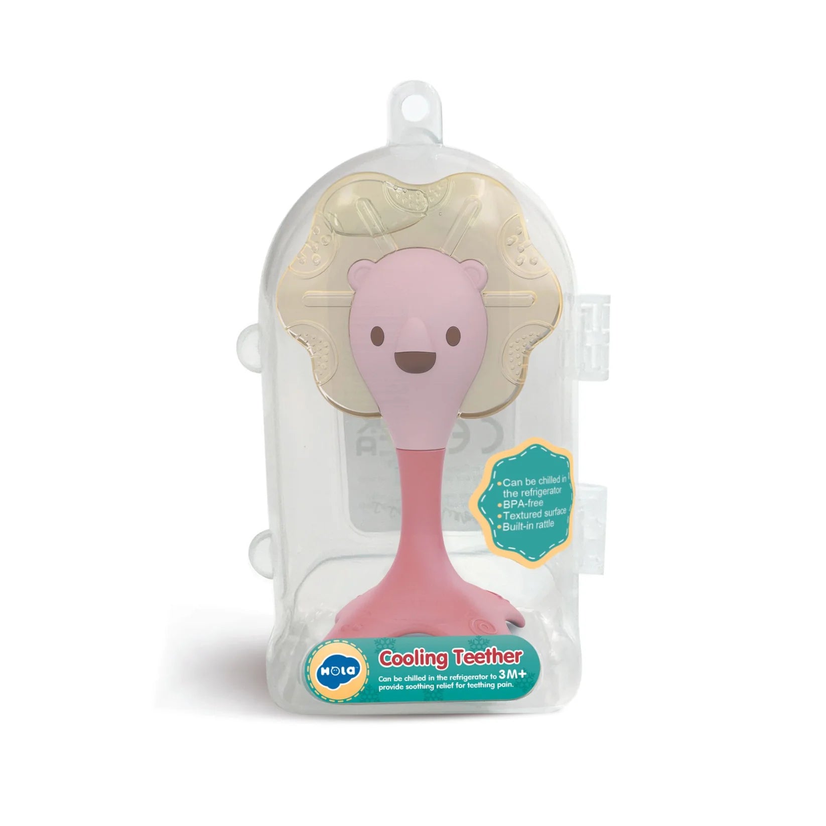 Hola - Cooling Teether - Pink