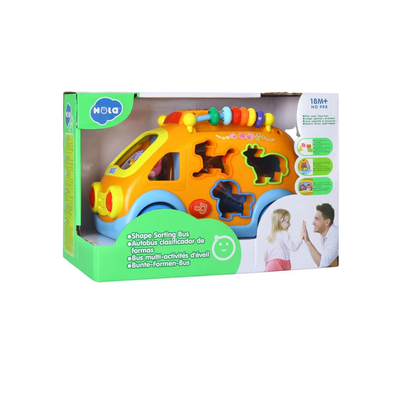 Shape Sorting Bus - Hola