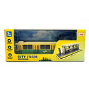 Iconic Melbourne Tram pull back Green/Gold w/ Tram Stop - Belta Brands