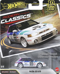 Hot Wheels Premium Modern Classics Mazda 323 GTR- All Brands
