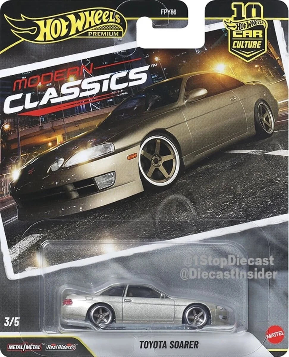 Hot Wheels Premium Modern Classics Toyota Soarer - All Brands