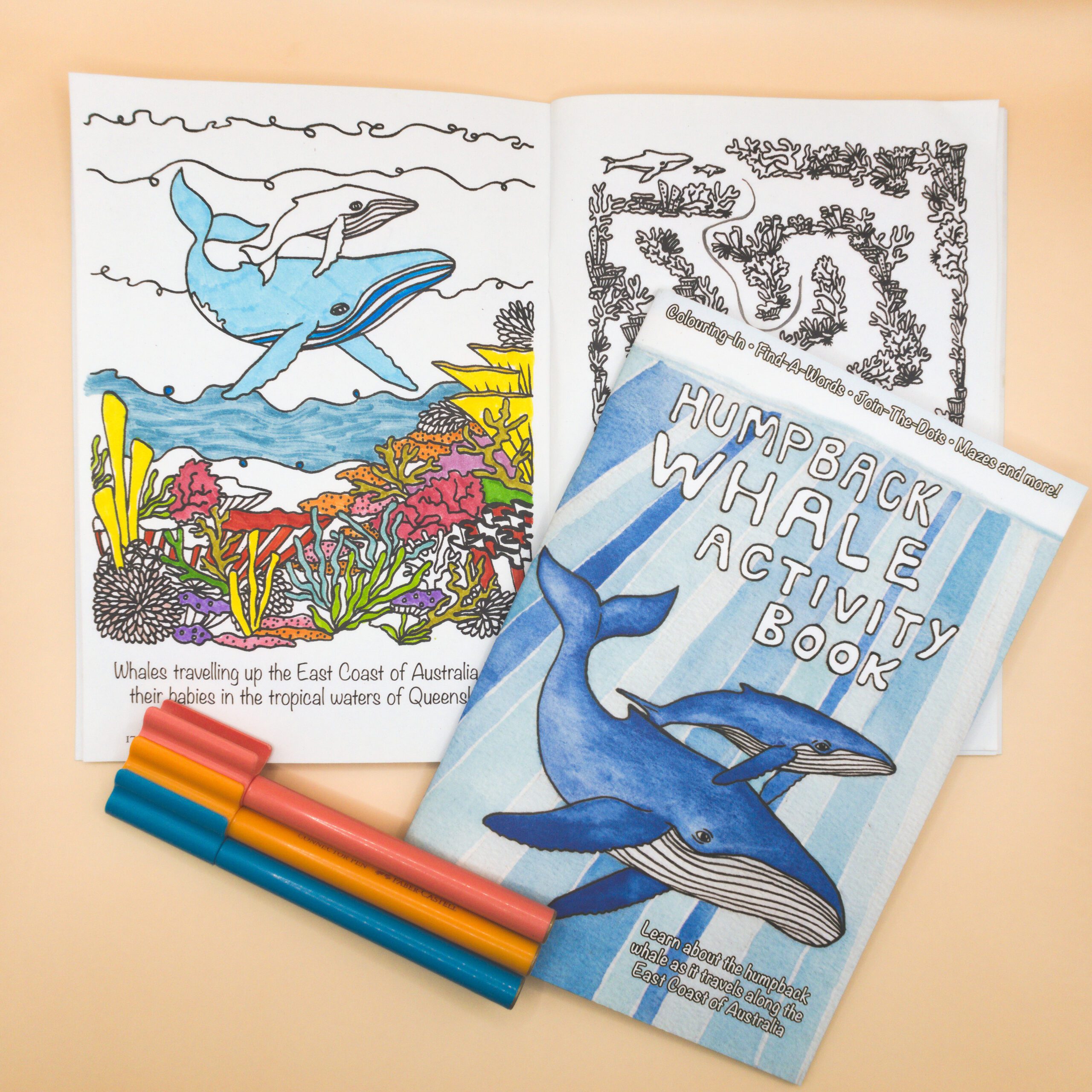 Humpback Whale Activity Book - Sunshine Art