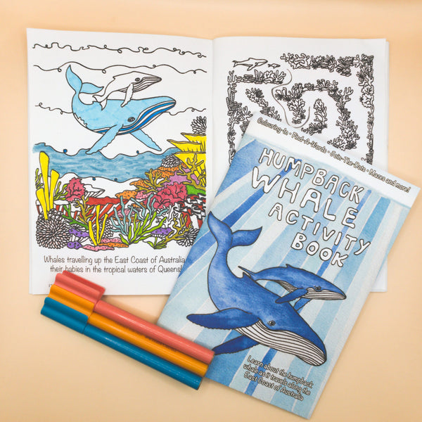 Humpback Whale Activity Book - Sunshine Art