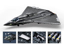 J36S Fighter Jet Scale 1:44 1248 Pcs Sluban - Belta Brands