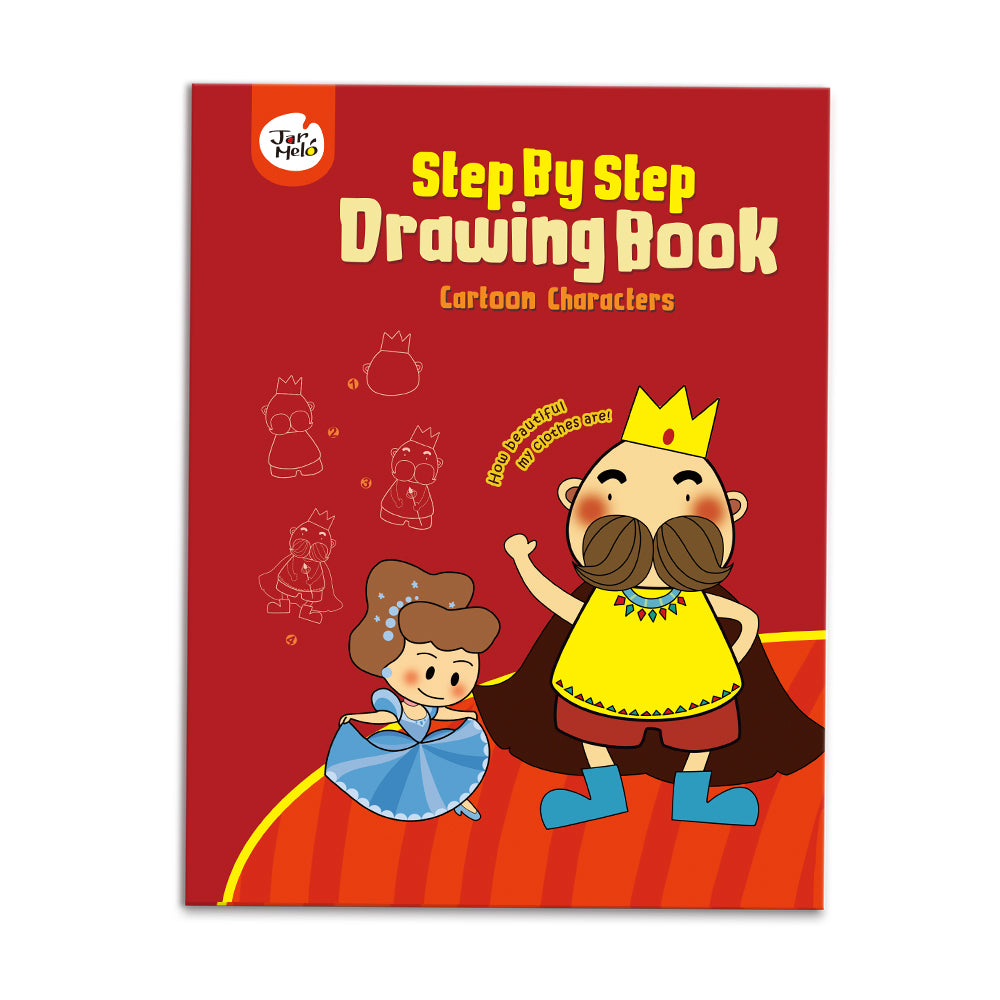 Drawing Book Cartoon Characture step by step - Eleganter