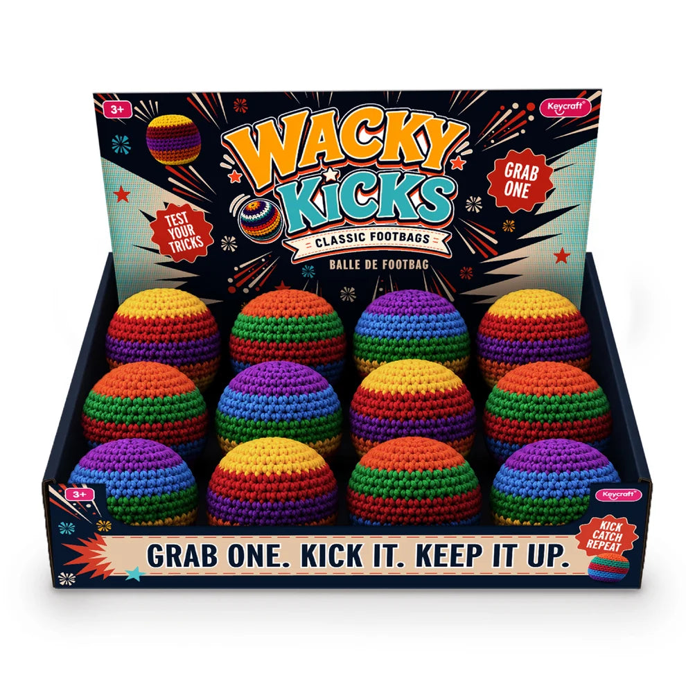 Keycraft - Wacky Kicks Classic Hacky Saks - William Valentine