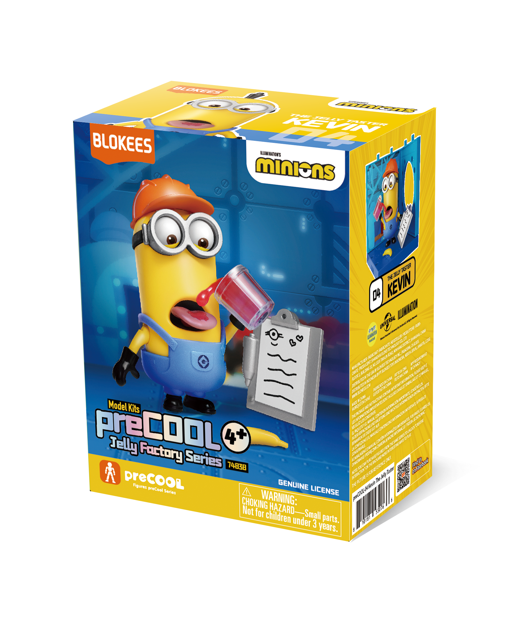 Kevin The Jelly Taster Minions - Blokees