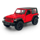 5" 1:38 Die Cast 2018 Jeep Wrangler asstd Colours - Kinsmart
