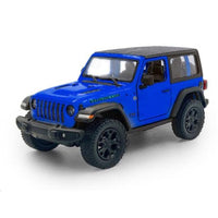 5" 1:38 Die Cast 2018 Jeep Wrangler asstd Colours - Kinsmart