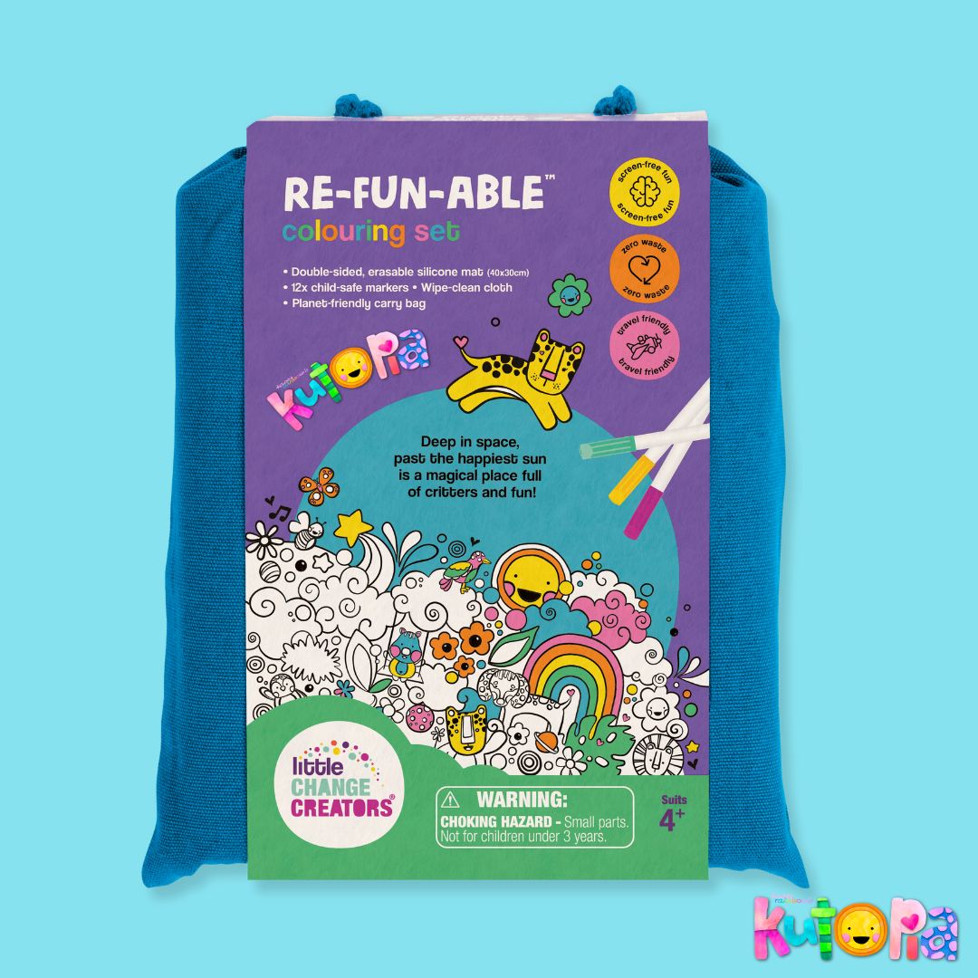 Re-FUN-able Colouring Set KUTOPIA - Little Change Creators