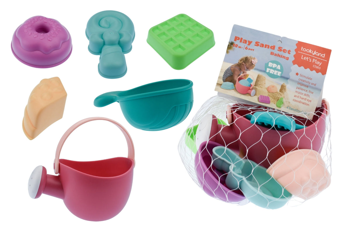 Lets Play-Beach Toy Baking set - Eleganter