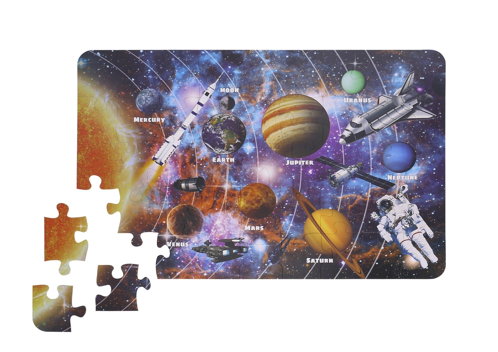 Solar System Jigsaw floor Puzzle 46pc - Eleganter