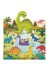 Dinosaur floor Puzzle 40pc Tookyland - Eleganter