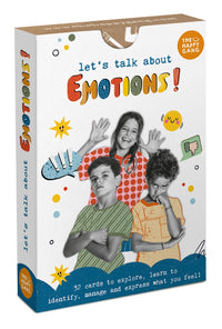 Flashcards Let's Talk  About Emotions - Mishmashed
