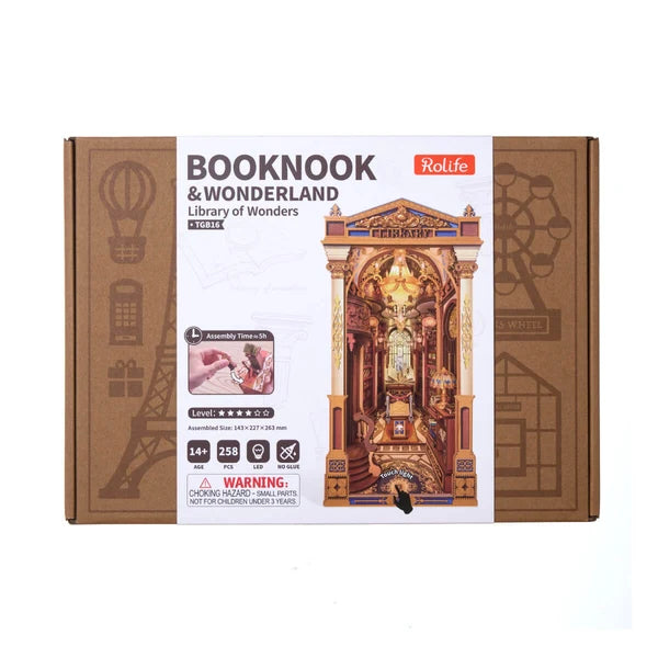DIY Bookends Kit Library of Wonders Rolife - Games Wholesale