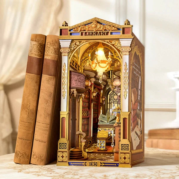 DIY Bookends Kit Library of Wonders Rolife - Games Wholesale