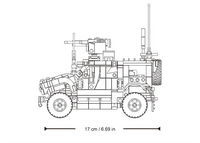M-ATV-S Vehicle Scale 1:35 509 Pcs Sluban - Belta Brands
