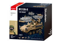 M112-S Stryker (1 Kit 3 Builds) Scale 1:35 751 Pcs Sluban - Belta Brands