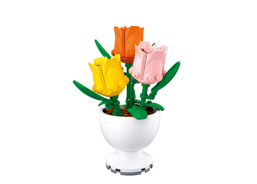 Potted Plant Tulip - Sluban