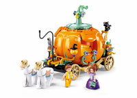 Girl Pumpkin Carriage 319pcs Sluban - Belta Brands