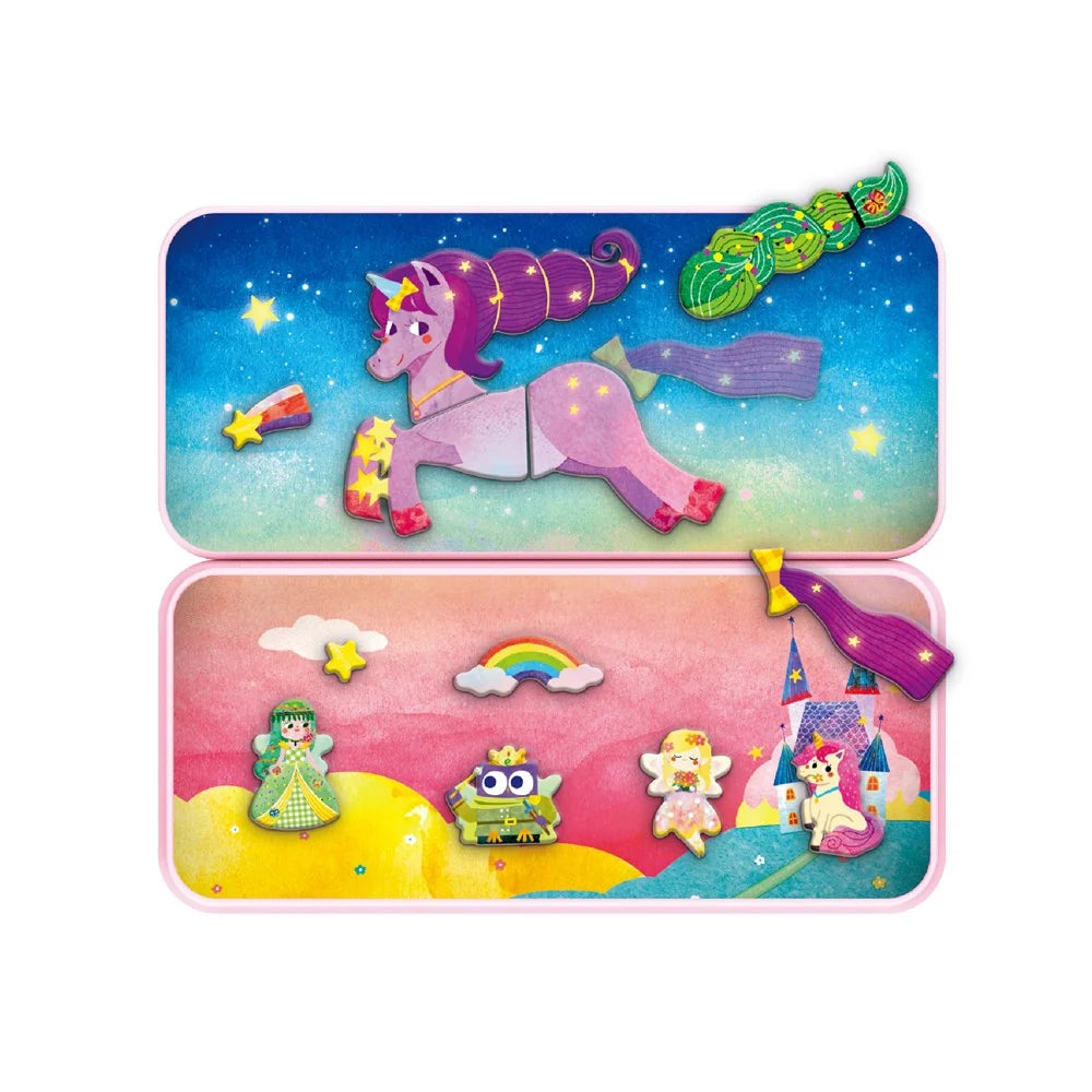 MierEdu Magnetic Travel Box Unicorns - Johnco