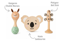 Aussie Beats Maraca Tambourine Bell set - Eleganter