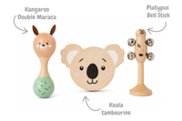 Aussie Beats Maraca Tambourine Bell set - Eleganter