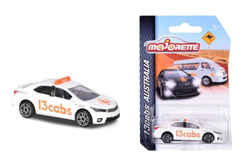 Toyota Corolla Altis 13CABS White Majorette - Rainbow Pacific