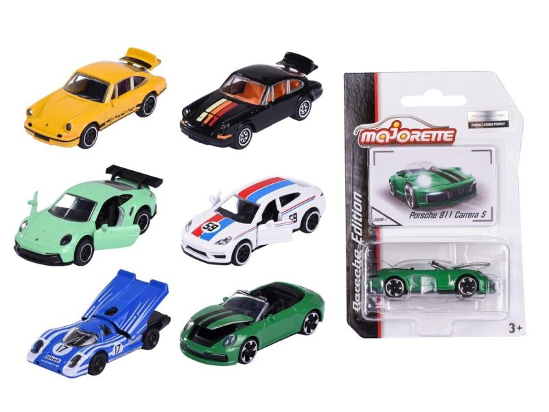 Die Cast Porsche Motorsport Premium cars 6 asst Majorette - Rainbow Pacific