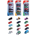 Die Cast Street Cars 5pc set 3 asst Majorette - Rainbow Pacific