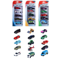Die Cast Street Cars 5pc set 3 asst Majorette - Rainbow Pacific